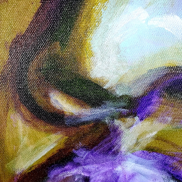 Notorious BIG Original Acrylic on Canvas - Picture 4 of 4